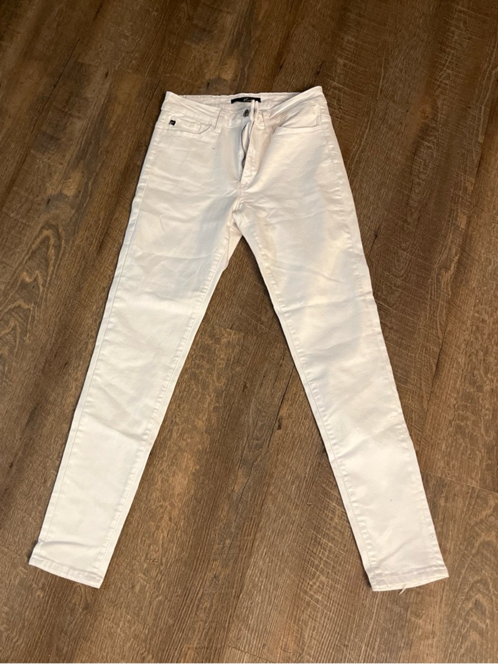 Slim Fit White Jeans